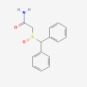 Molecular structure of Modafinil